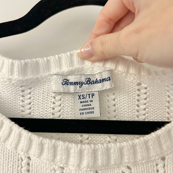 Tommy Bahama Women's Pickford Knit Sweater Top Nautical Striped Size XS - Picture 4 of 6